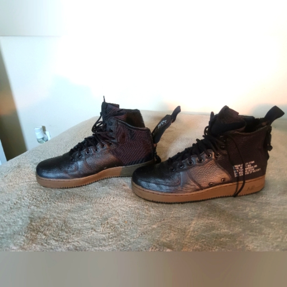 NIKE SF AF1. BLACK DARK HAZEL. SIZE 11. 917753-002. 2017. LIKE NEW